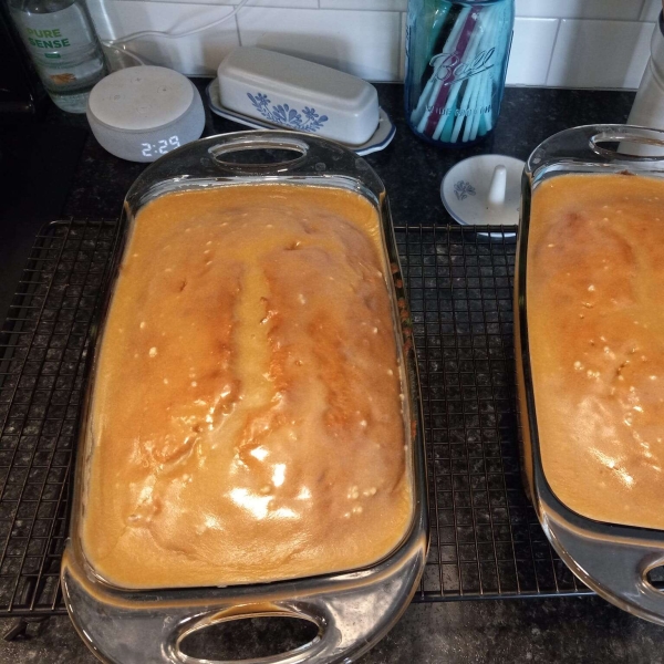 Salted Caramel Banana Bread