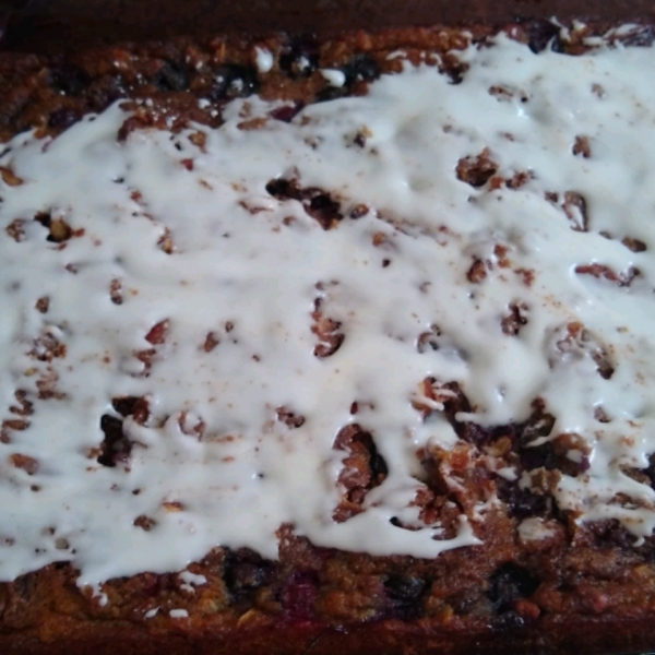 Blueberry-Banana Coffee Cake