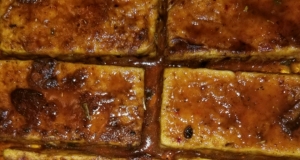 Crispy Barbequed Tofu Slices