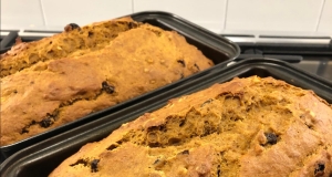 Vegan Pumpkin Spice Bread with Sourdough Discard