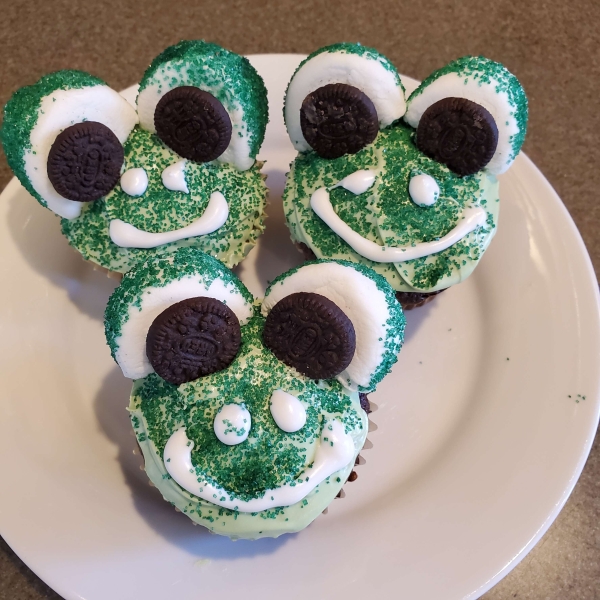 Frog Cupcakes