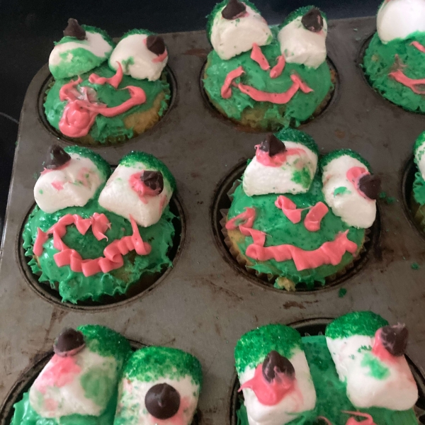 Frog Cupcakes