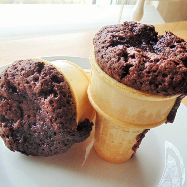 Brownie Cones