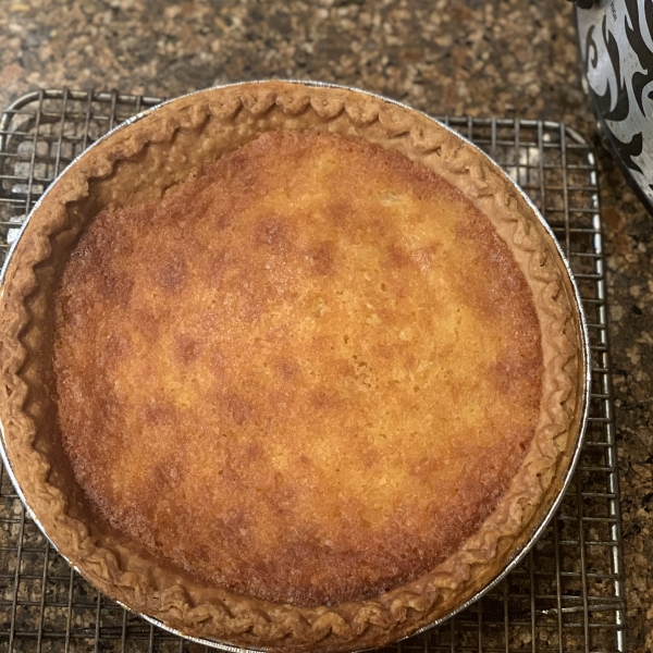 Pineapple Coconut Chess Pie