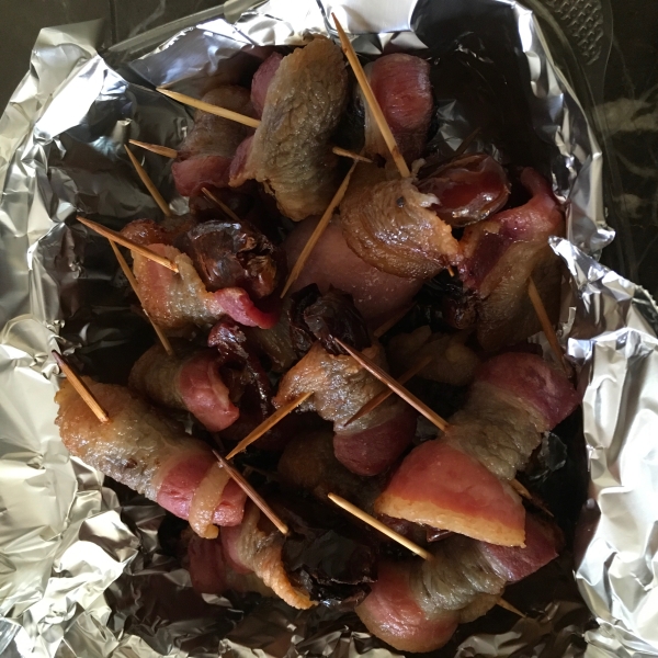 Bacon Wrapped Dates