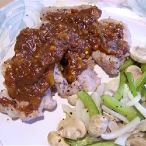 Sweet and Sassy Pork Tenderloin