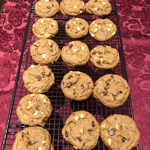 Double Chocolate Chip Cookies