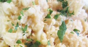 Steamed Mashed Cauliflower