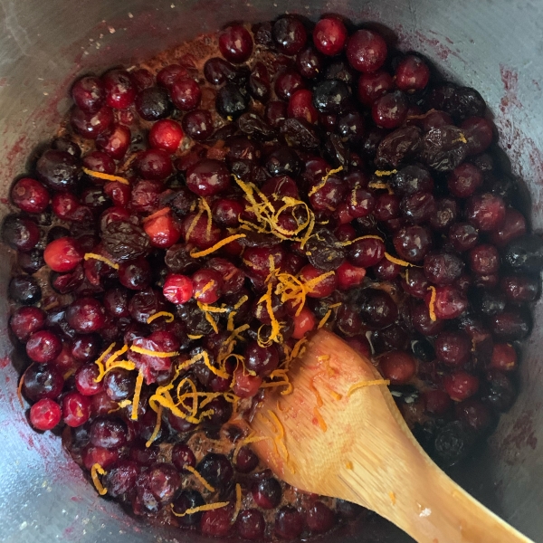 Tangerine Cherry Cranberry Sauce