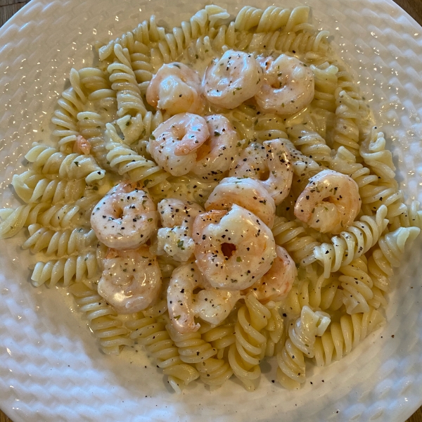 Shrimp Linguine Alfredo