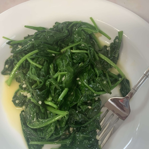 Garlic Spinach