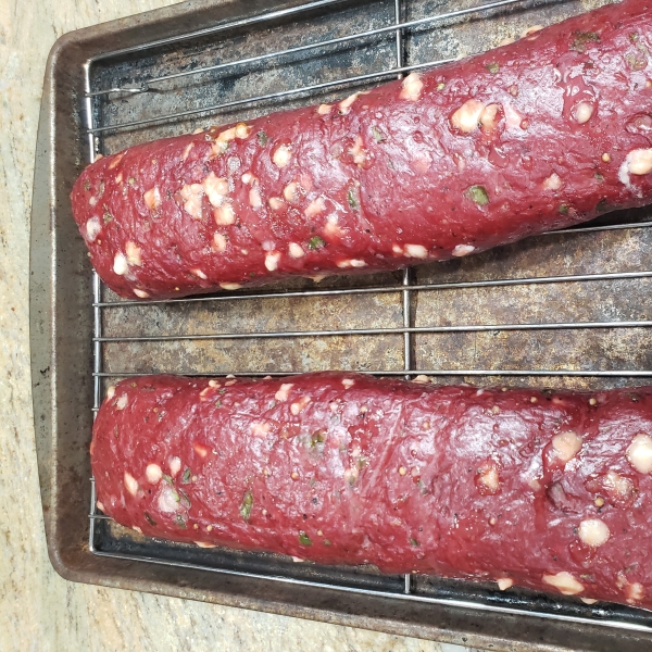 Venison Cheddar-Jalapeno Summer Sausage