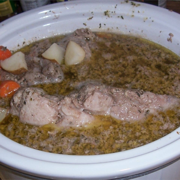 Carrots, Potatoes, and Pork Ribs Soup