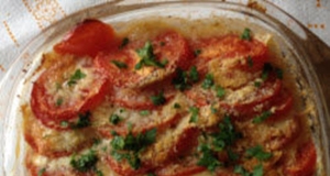 Tomato-Mozzarella Gratin