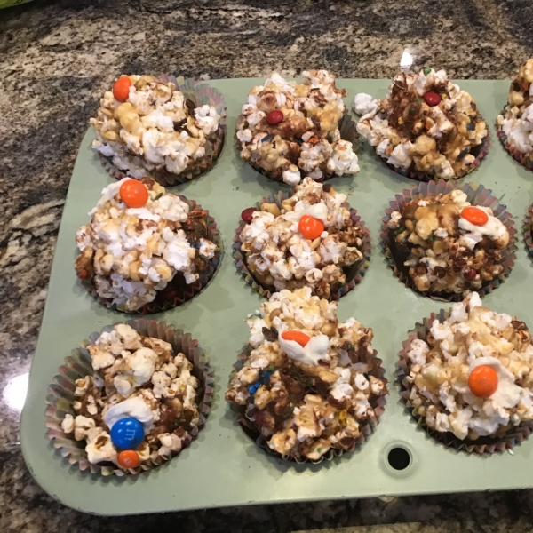 Rocky Road Popcorn Balls