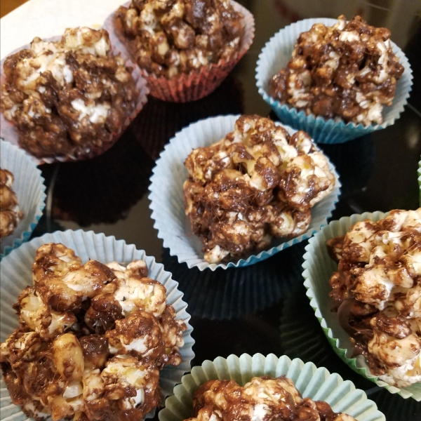 Rocky Road Popcorn Balls