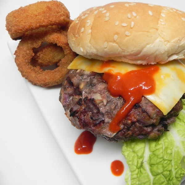 Mushroom Beef Burgers