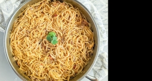 One-Pot Taco Spaghetti