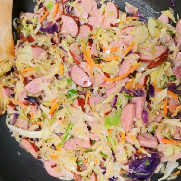 Kielbasa and Cabbage