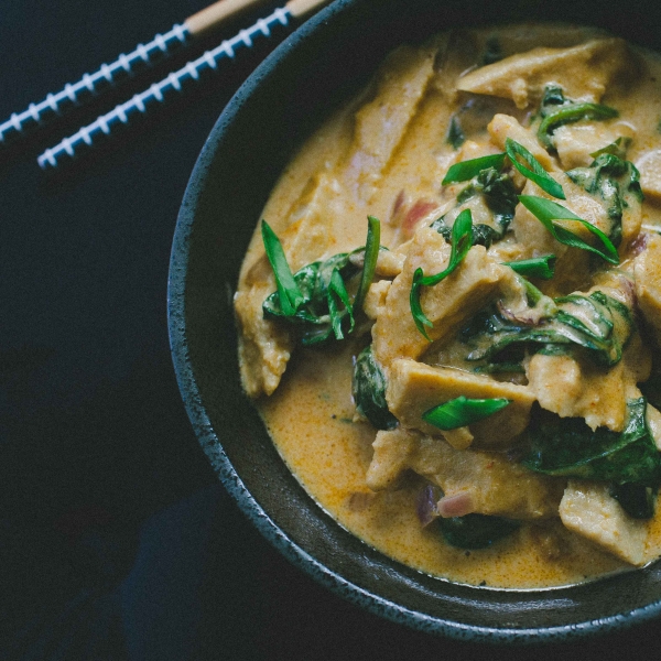 Seitan in Peanut Sauce or Vegetarian Gai Tua