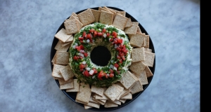 Taco Cheese Ball Wreath