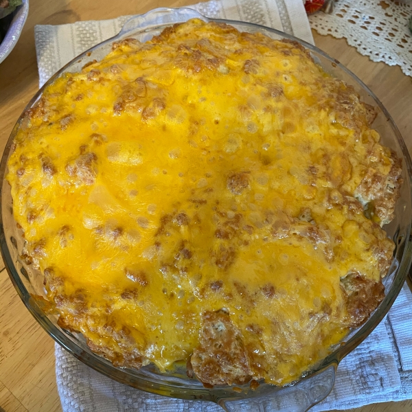 Impossible Cheeseburger Pie