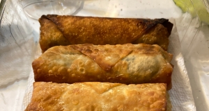 Stuffed Pickle Egg Rolls