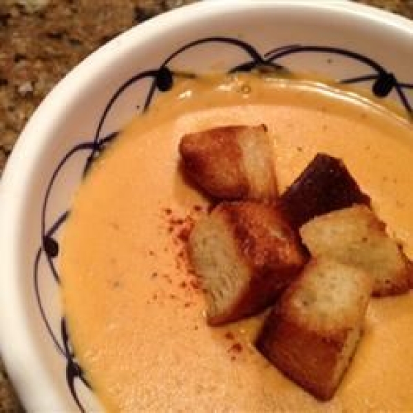 Bachelor's Creamy Pumpkin Soup