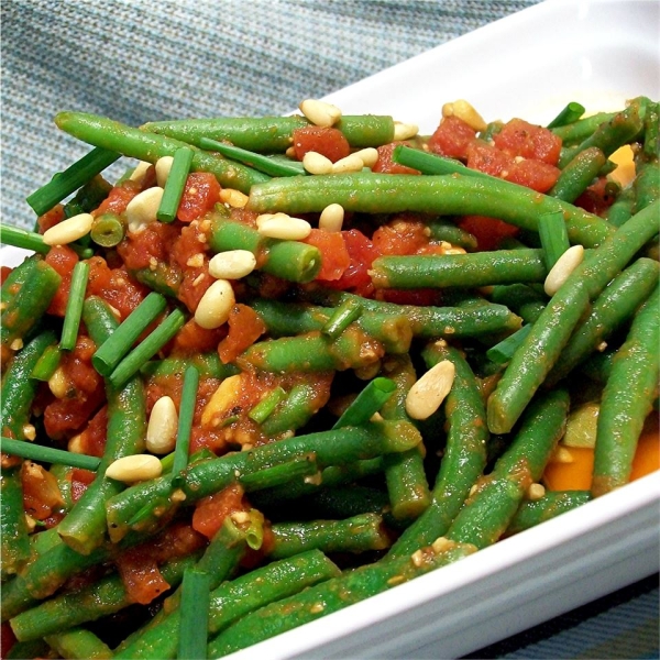 Spanish Green Beans and Tomatoes