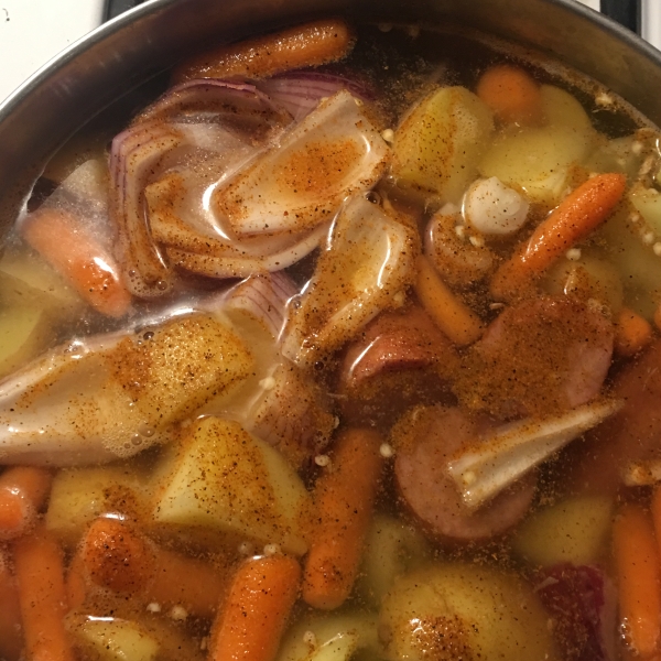 Polish Sausage Soup