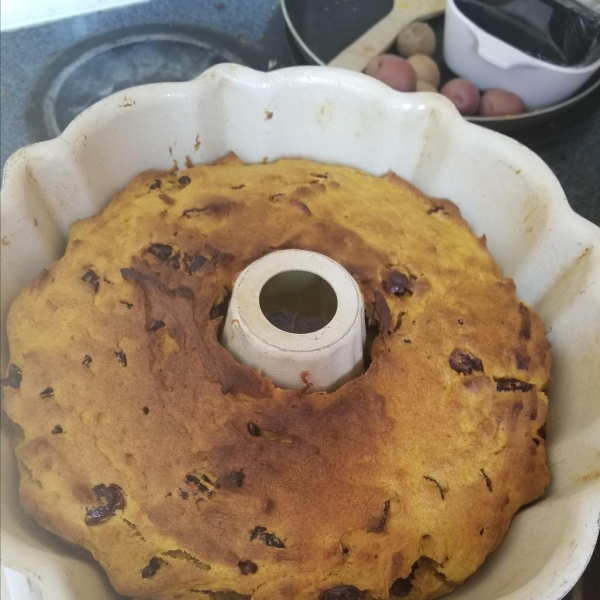 Pumpkin Cranberry Bread