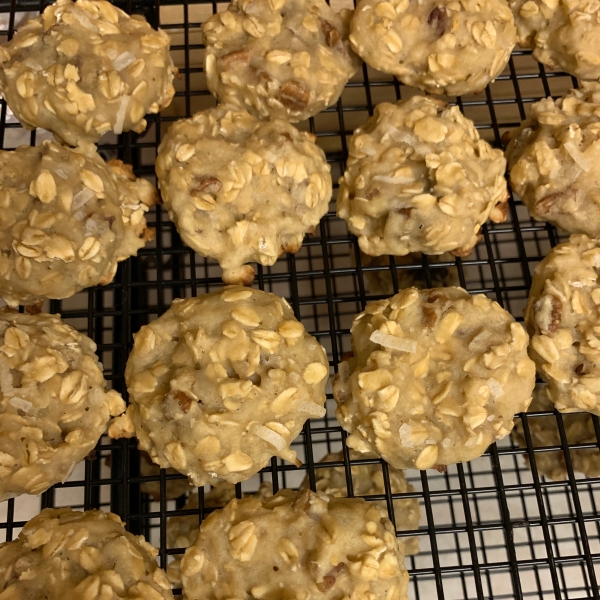 Egg-Free Low-Fat Oatmeal Cookies