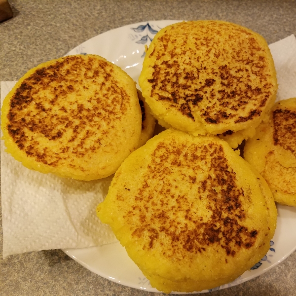 Cream Cheese Arepas