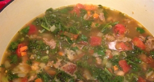 Lisa's Co-op Kale Soup