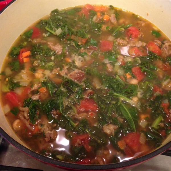 Lisa's Co-op Kale Soup