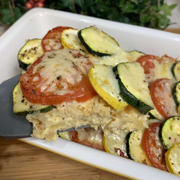 Lower-Carb Healthy Vegetable Casserole