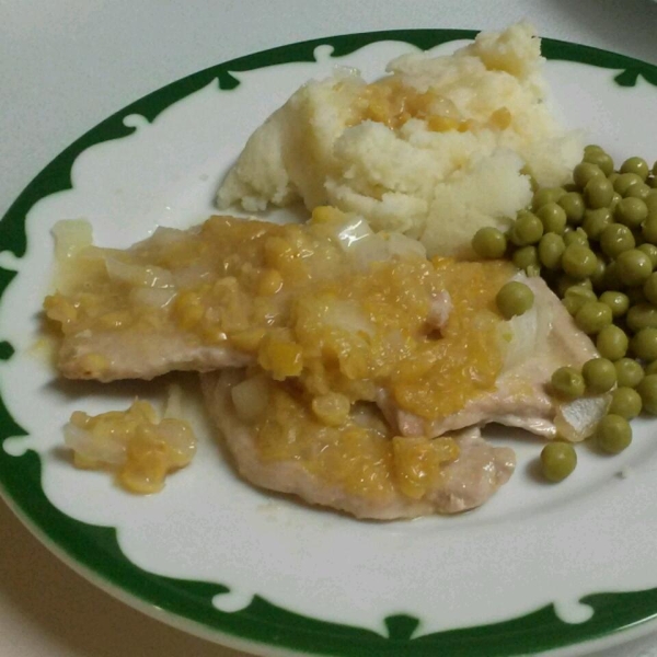 Mom's Corny Pork Chops