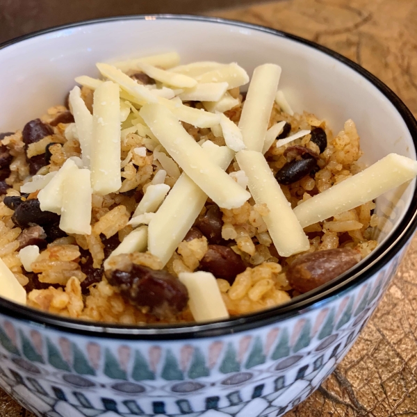 The Best Baked Rice and Beans