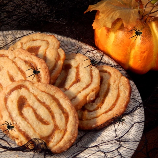 Oats and Pumpkin Pinwheels