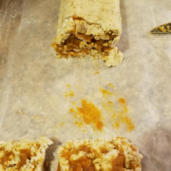 Oats and Pumpkin Pinwheels