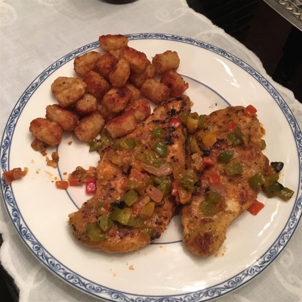 Three Pepper Chicken