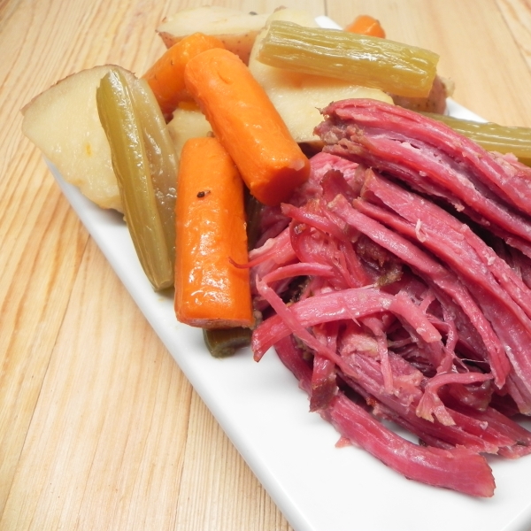 Sarah's Slow-Cooker Corned Beef and Cabbage