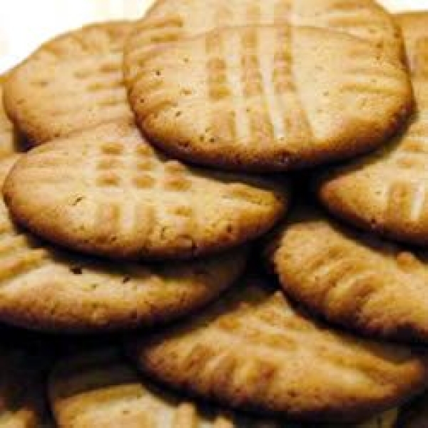 School Cafeteria Peanut Butter Cookies