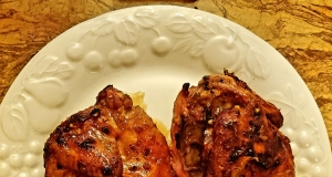 Orange Glazed Cornish Hen