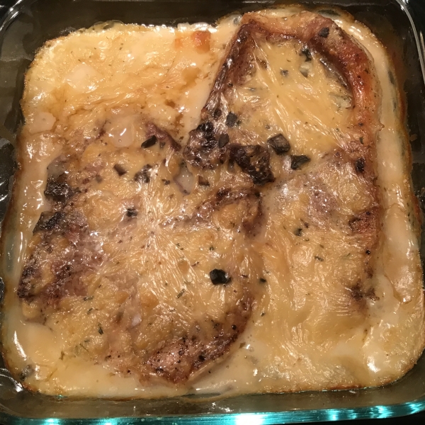 Gravy Baked Pork Chops