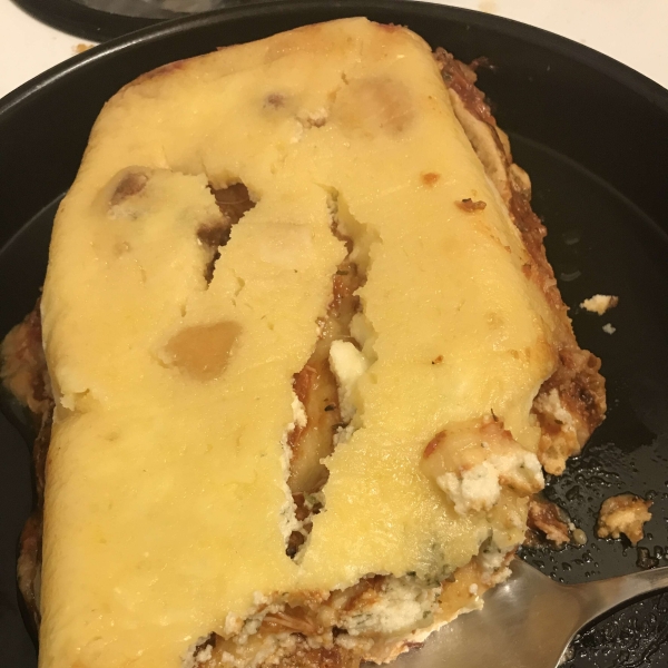 Polenta Lasagna Loaf