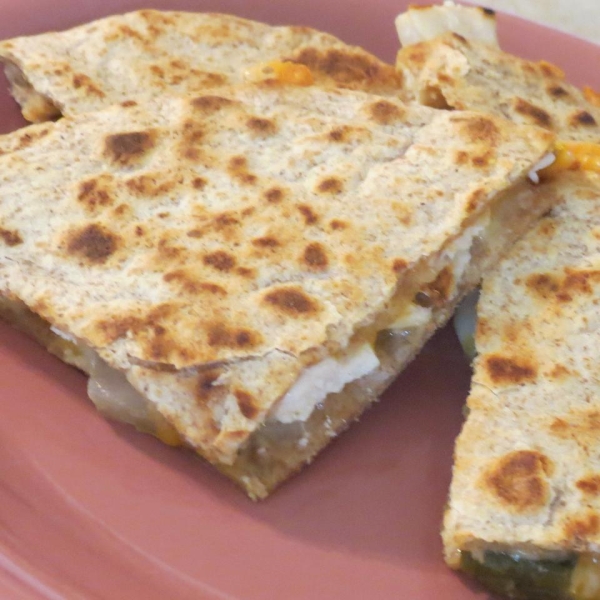 Grilled Chicken Quesadillas