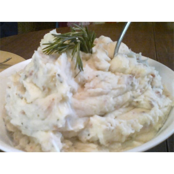 Bacon Rosemary Mashed Potatoes