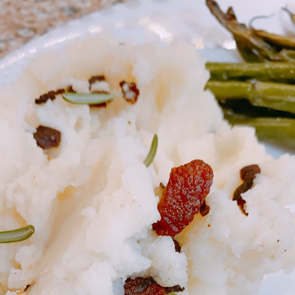 Bacon Rosemary Mashed Potatoes