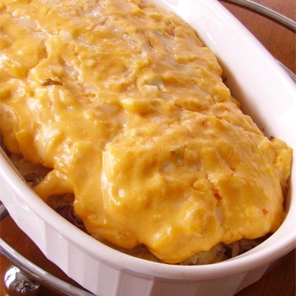 Bubbly Hot Reuben Dip
